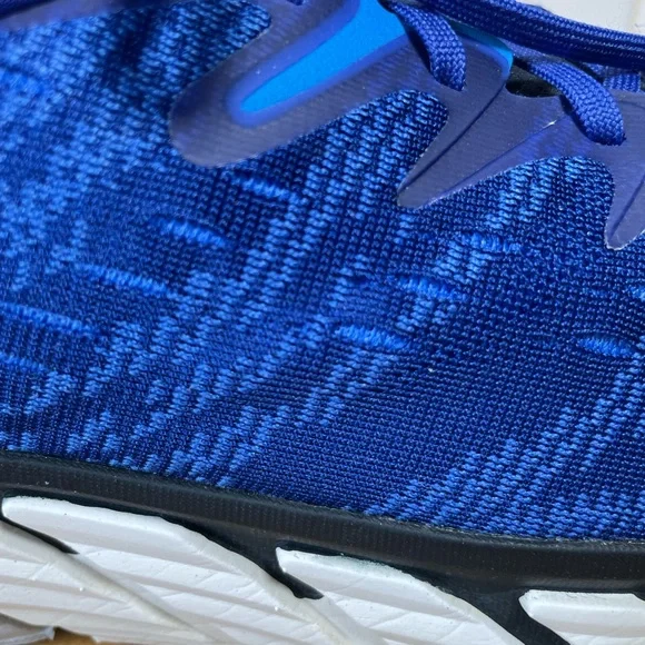 Hoka Gaviota 4 Men's Blue and Black Cushioning Running Shoes - Picture 12 of 13